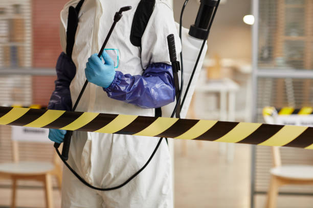 Professional Blood Cleanup technician working in Simpson, NC